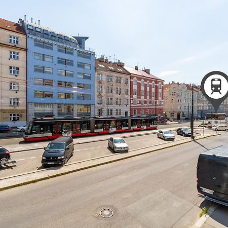 Studio Brand New Apartment #28 In New Building With Free Parking In City Center Prag Exterior foto