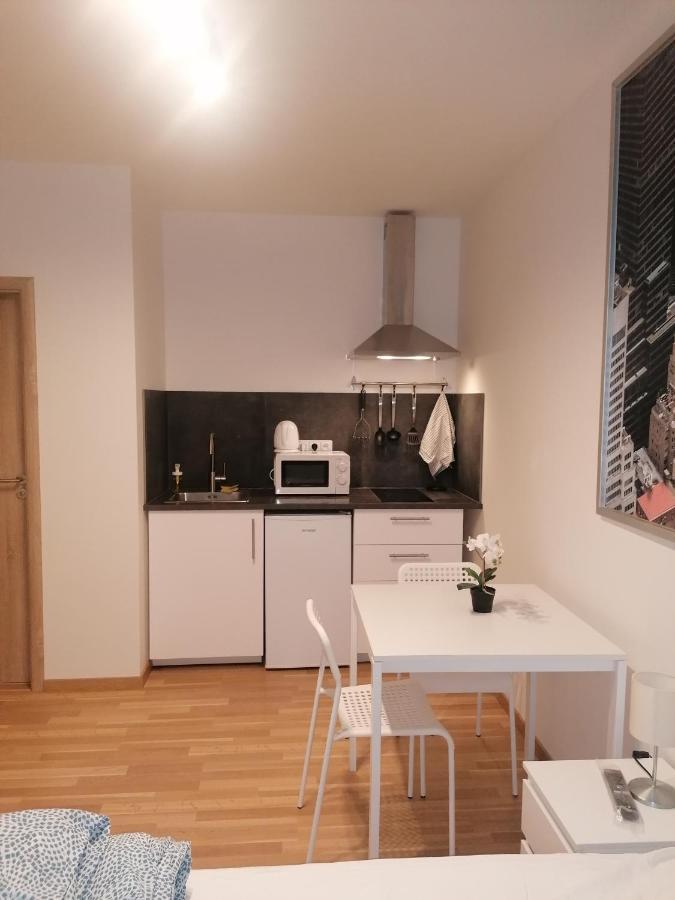 Studio Brand New Apartment #28 In New Building With Free Parking In City Center Prag Exterior foto